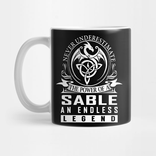 Never Underestimate The Power of a SABLE by RenayRebollosoye